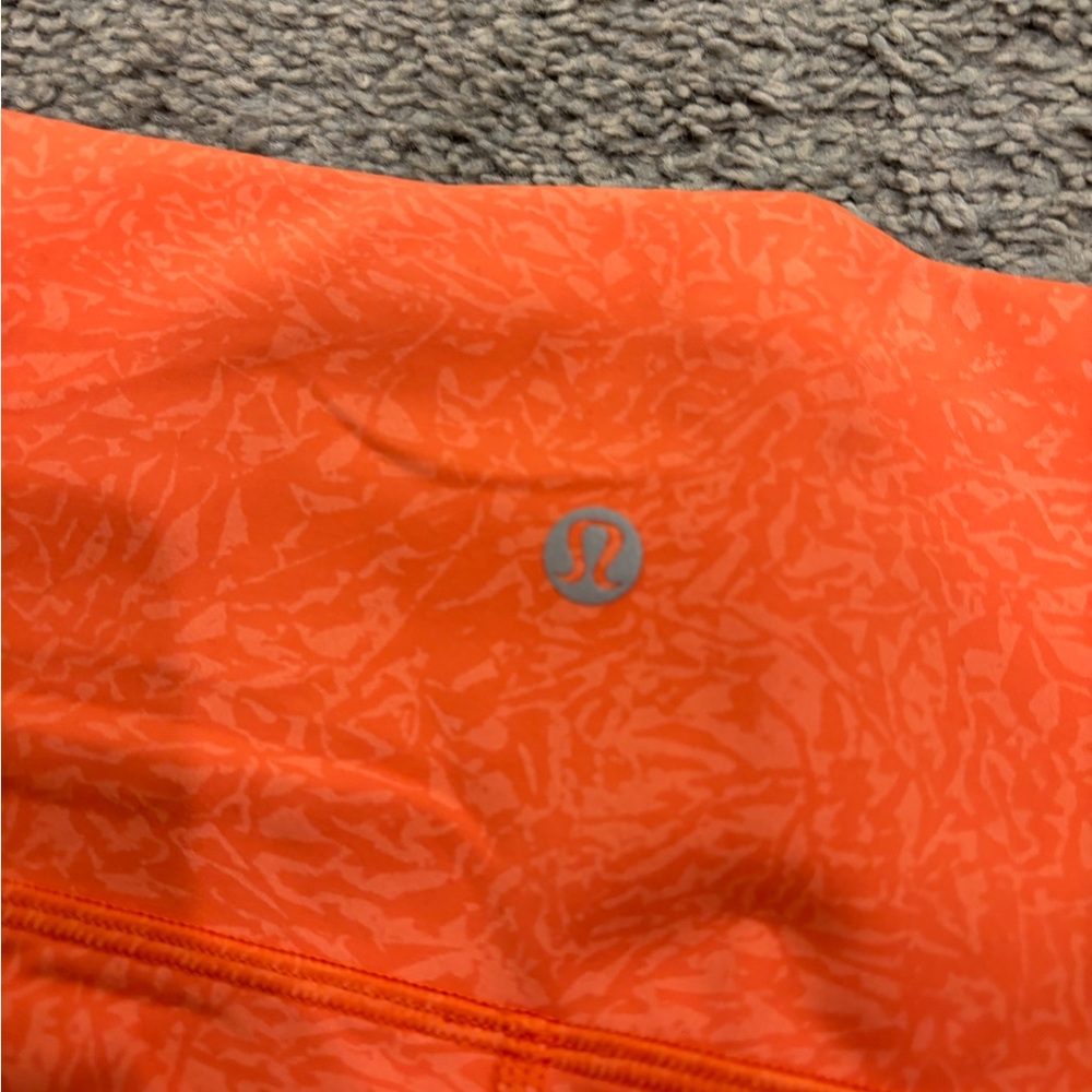 Lululemon Vibrant Orange Hoodie